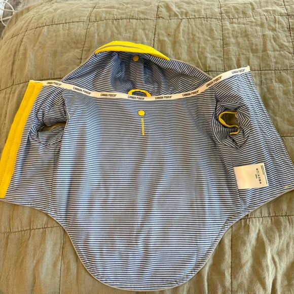 Canada Pooch Torrential Tracker Dog Rain Jacket – Yellow, Size 14 - Picture 9 of 10